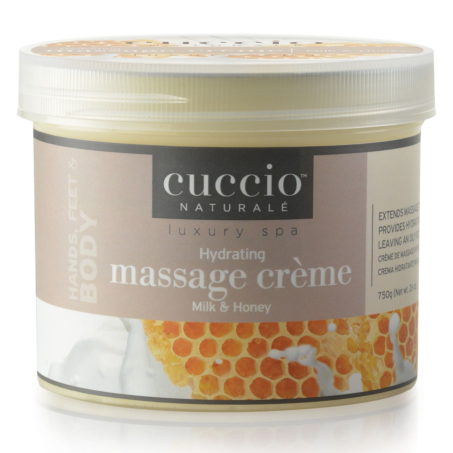 Cuccio - Milk & Honey Massage Creme 26oz
