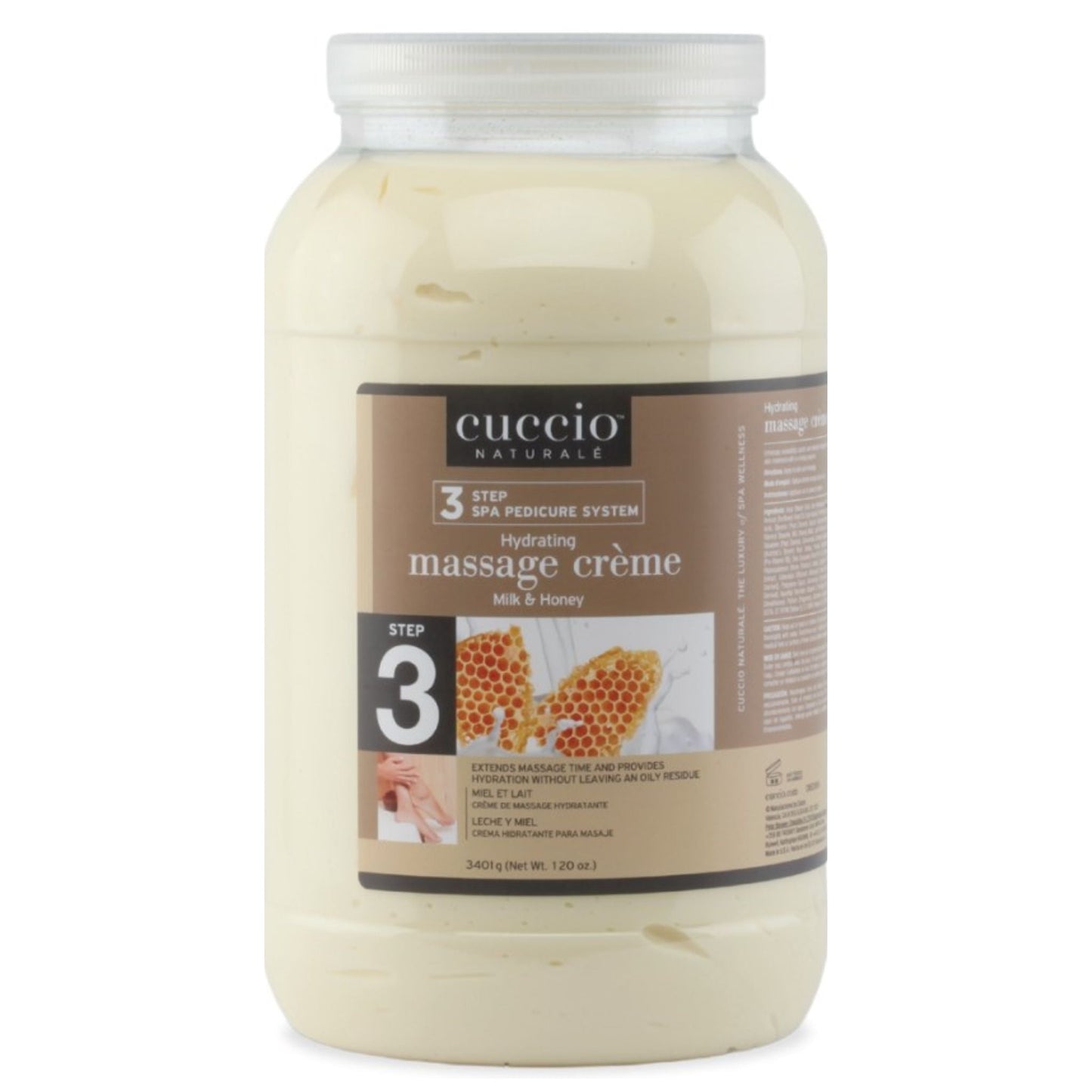 Cuccio - Milk & Honey Massage Creme 120 oz